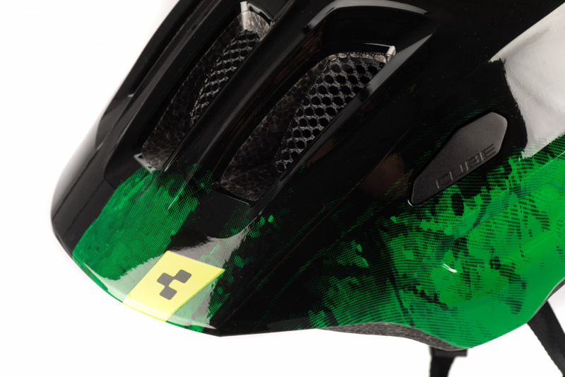 Cube Talok Childs Cycling Helmet Green-1