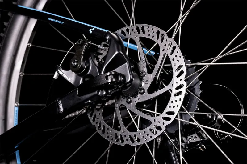 Cube Aim Hardtail Mountain Bike 2022 Black/Blue-1