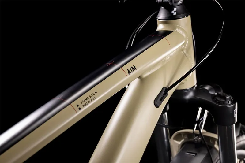 Cube Aim Allroad Mountain Bike 2022 Desert/Orange-4