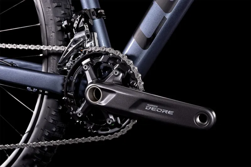 Cube Attention Hardtail Mountain Bike 2022 Indigo/Black-2