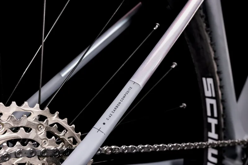 Cube Access WS C:62 Pro Womens Mountain Bike 2022 Grey/Galactic-2