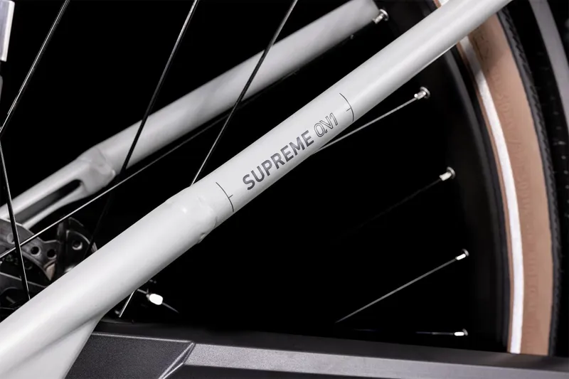 Cube Supreme Hybrid One 400 Electric Hybrid Bike 2022 Grey-2