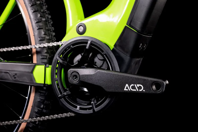 Cube Reaction Hybrid Performance 625 Electric Mountain Bike Apple/Black-1