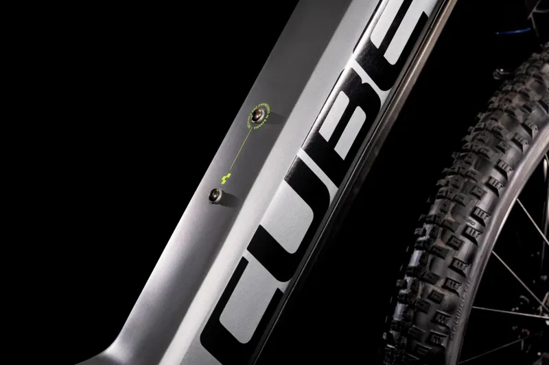 Cube Reaction Hybrid Pro 625 Electric Mountain Bike Grey/Green-3