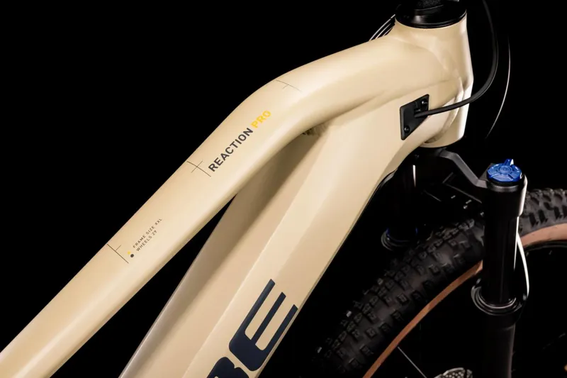 Cube Reaction Hybrid Pro 500 Electric Mountain Bike 2022 Desert/Orange-3