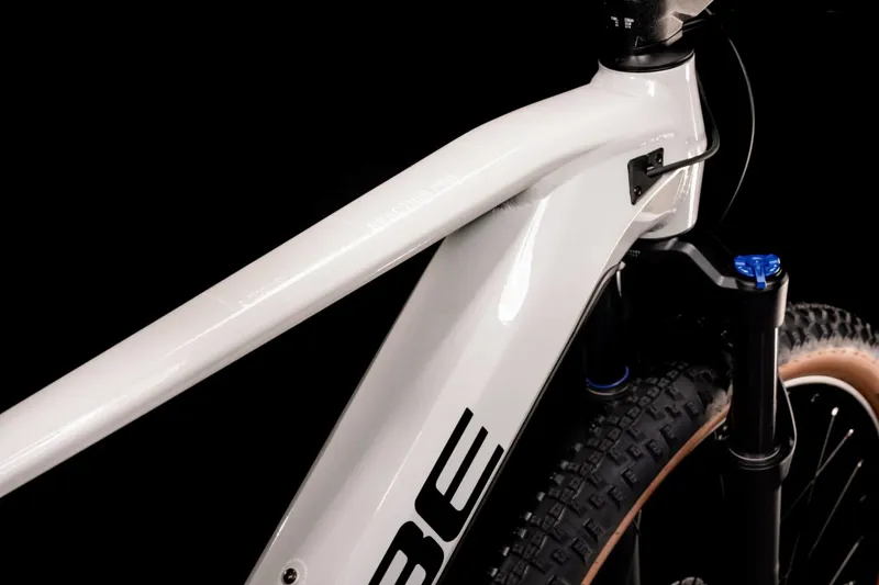 Cube Reaction Hybrid Pro 625 Electric Mountain Bike 2022 Grey/Red-5