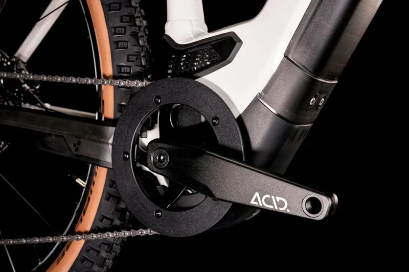 Cube Reaction Hybrid Pro 625 Electric Mountain Bike 2022 Grey/Red-3