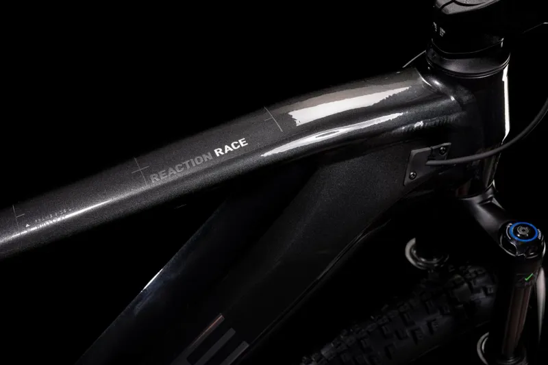 Cube Reaction Hybrid Race 625 Electric Mountain Bike 2022 Grey/Metal-5