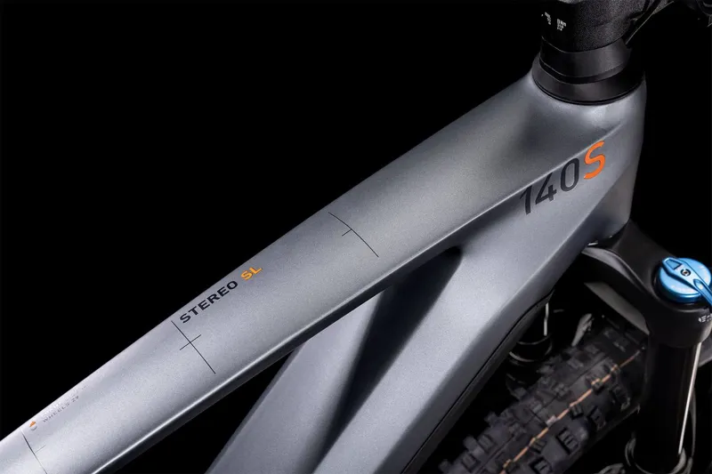 Cube Stereo Hybrid 140 HPC SL 29 750 e-Mountain Bike 2022 Grey/Orange - Cosmetic Damage-4