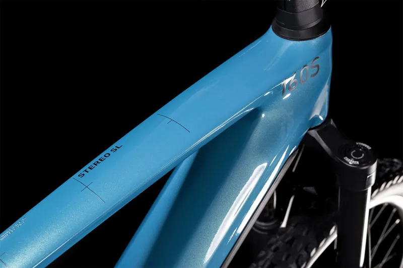 Cube Stereo Hybrid 160 HPC SL 750 27.5 Electric Mountain Bike 2022 Aqua-3