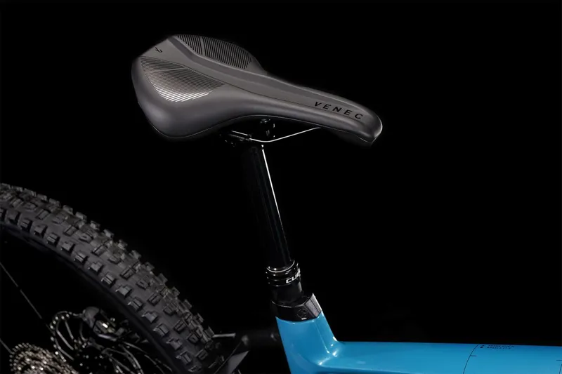 Cube Stereo Hybrid 160 HPC SL 750 27.5 Electric Mountain Bike 2022 Aqua-1