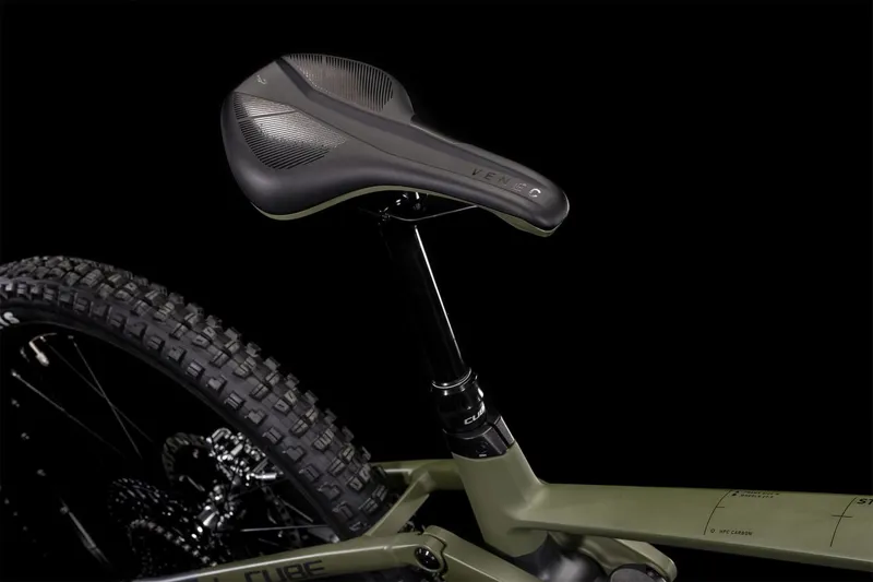 Cube Stereo Hybrid 160 HPC TM 750 Electric Mountain Bike 2022 Grey/Olive-2