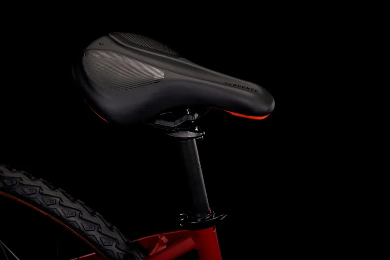 Cube Nature Hybrid Bike 2022 Red/Dark Red-2