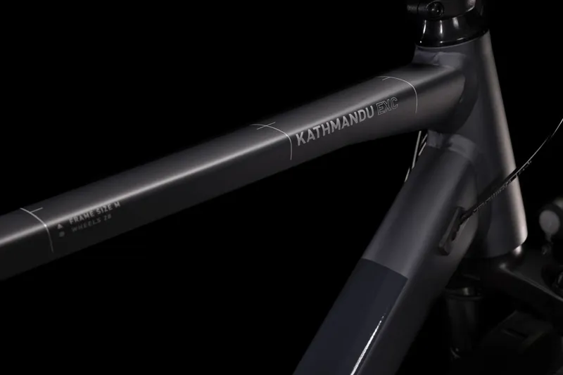 Cube Kathmandu Exc Hybrid Bike Dark Grey/ Grey-5