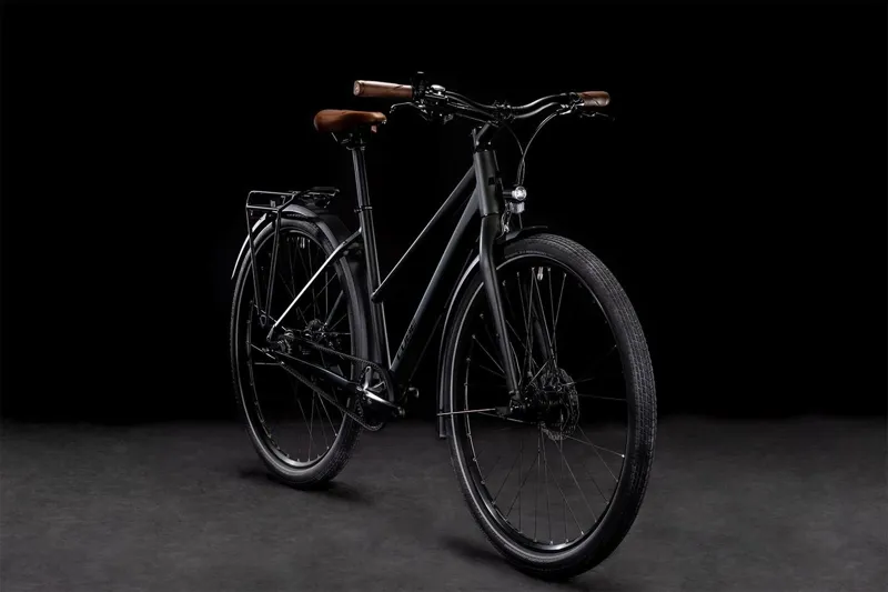 Cube Travel Pro Hybrid Bike 2022 Black/Green-5