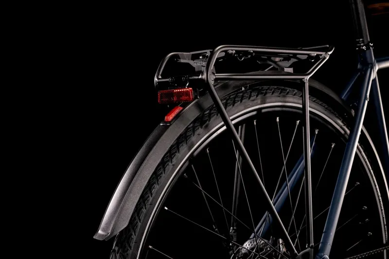 Cube Travel Exc Hybrid Bike 2022 Midnight Blue-2