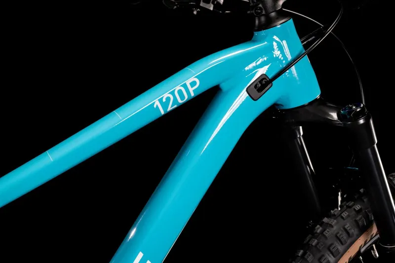 Cube Stereo 120 Pro Full Suspension Mountain Bike 2022 Sky Blue/White-4