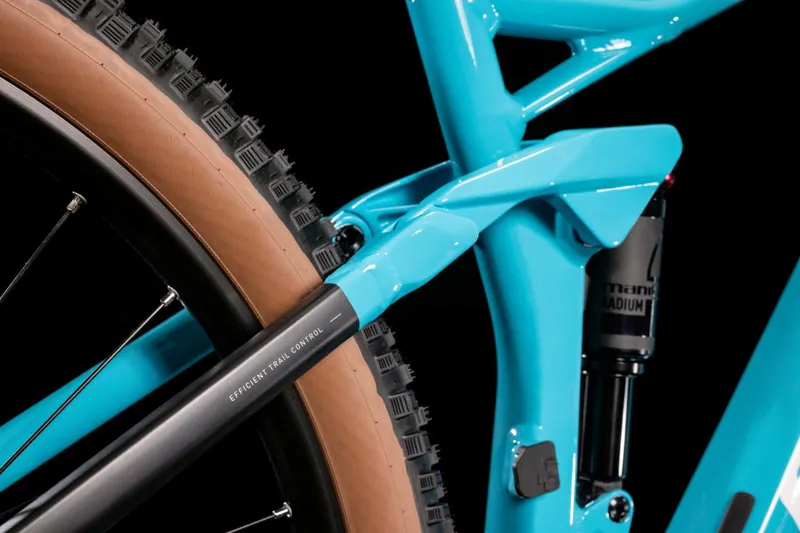 Cube Stereo 120 Pro Full Suspension Mountain Bike 2022 Sky Blue/White-3