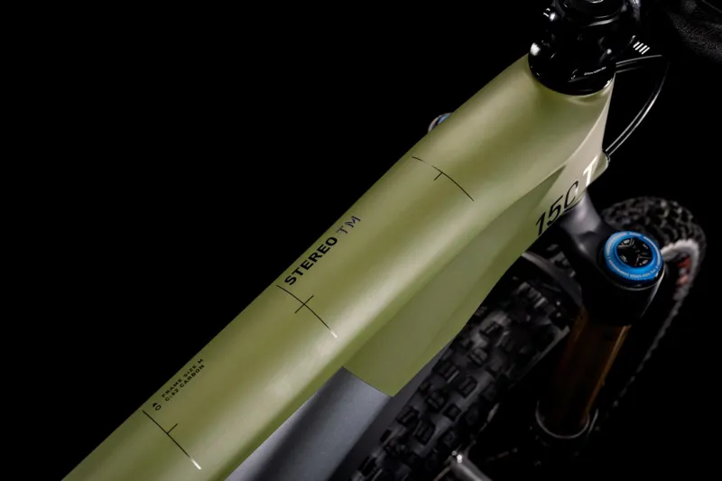 Cube Stereo 150 C:62 TM 29 Mountain Bike Flash Grey/Olive-6