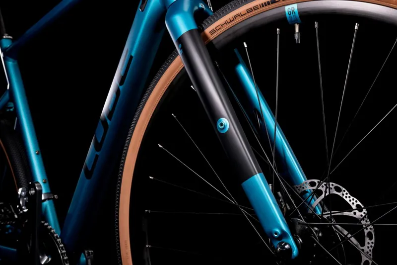 Cube Nuroad Gravel Bike Adventure Bike 2022 Deep Teal/Black-2