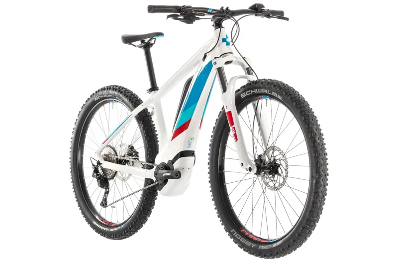 Cube Access Hybrid Pro 500 Womens e-Mountain Bike 2019 White-1