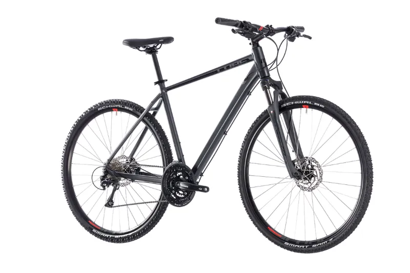 Cube Nature EXC Hybrid Bike 2018 Iridium/Red-1