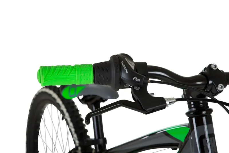 Cuda Kinetic 24 inch Wheel Kids Bike Black/Green-2