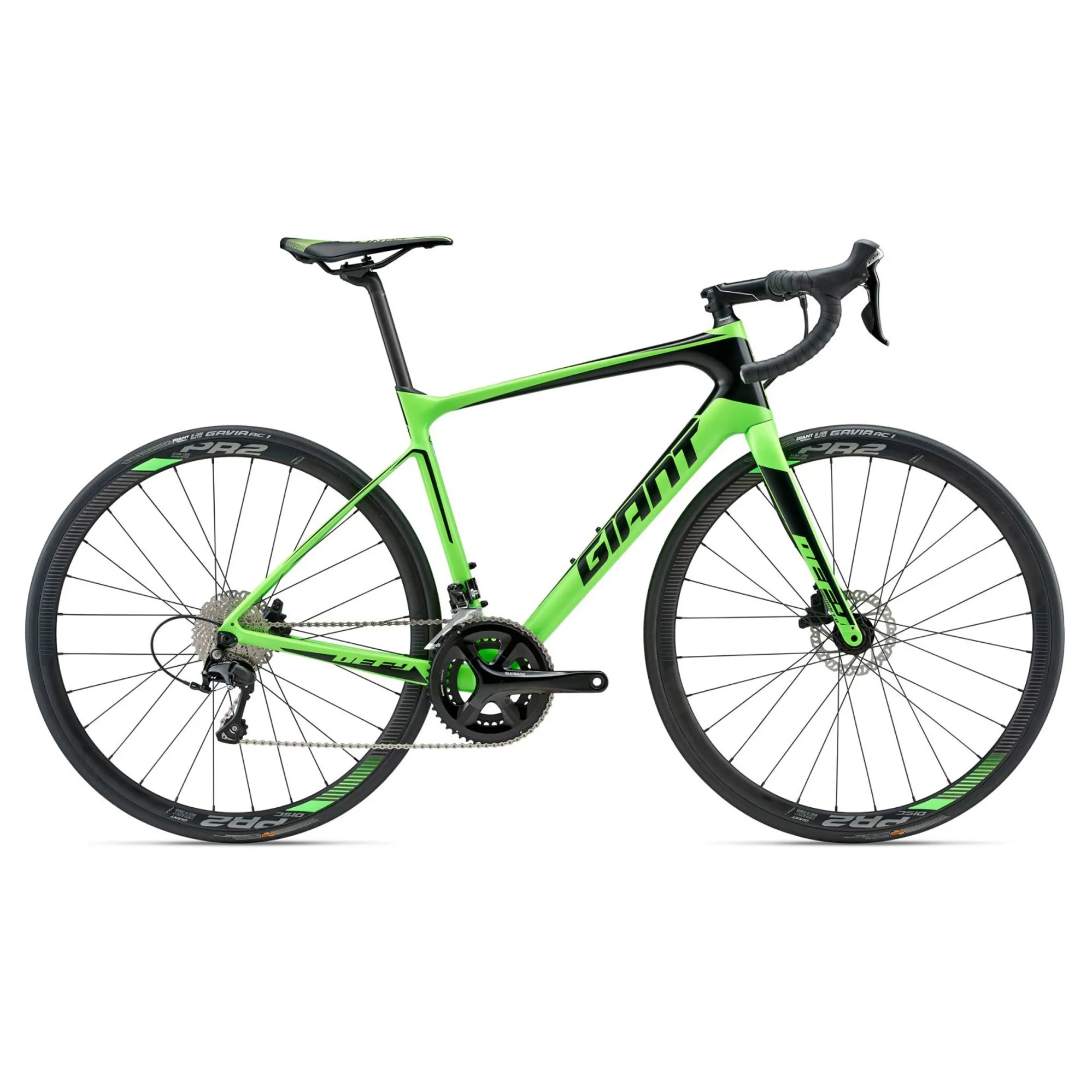 Giant Defy Advanced 2 Carbon Road Bike 2018 Neon Green Giant Defy Advanced 2 Carbon Road Bike 2018 Neon Green