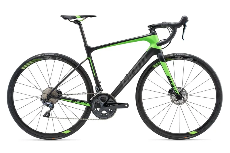 Giant Defy Advanced Pro 1 Road Bike 2018 Carbon/Green