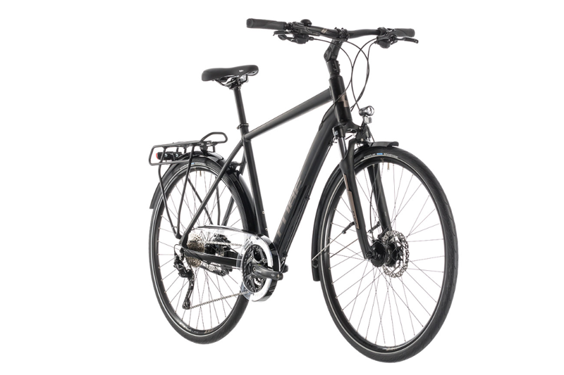 Cube Touring EXC Hybrid Bike 2019 Black-1