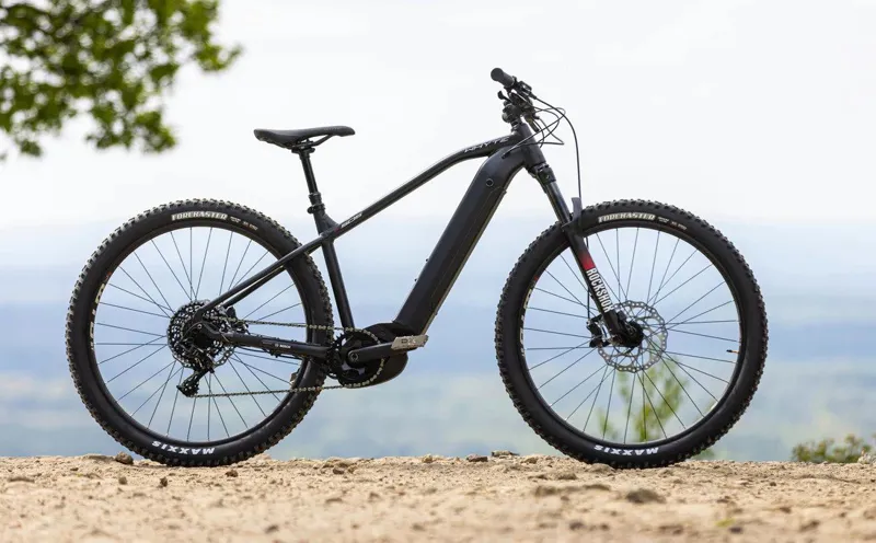 Whyte E-505 Electric Hardtail Mountain Bike Matt Black Grey/Rose-2