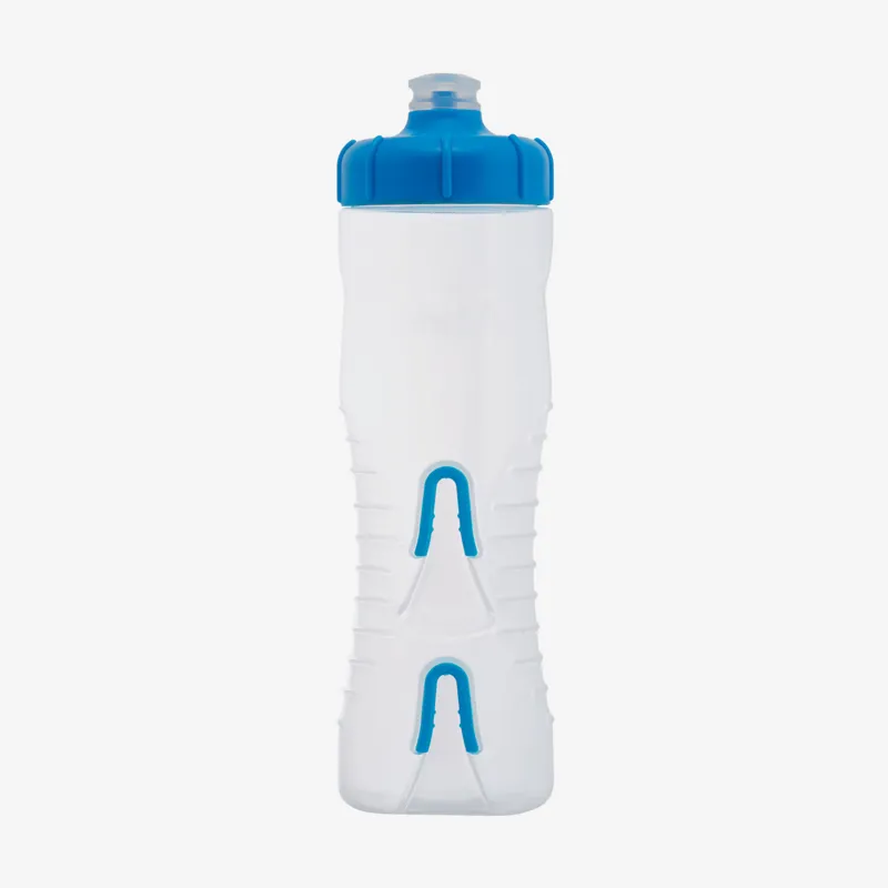 Fabric Cageless Water Bottle 750ml Clear/Blue