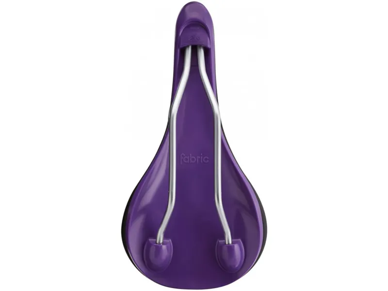 Fabric Scoop Shallow Elite Saddle - 142mm - Black on Purple-1
