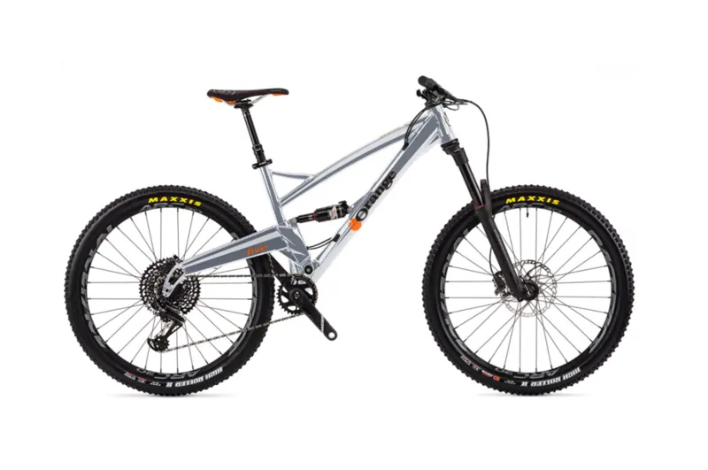 Orange Five RS Full Suspension Mountain Bike 2019 Chrome
