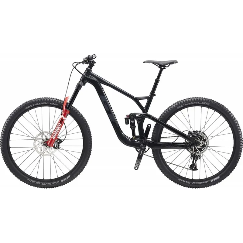 GT Force Elite Full Suspension Mountain Bike 2020 Jet Black-2