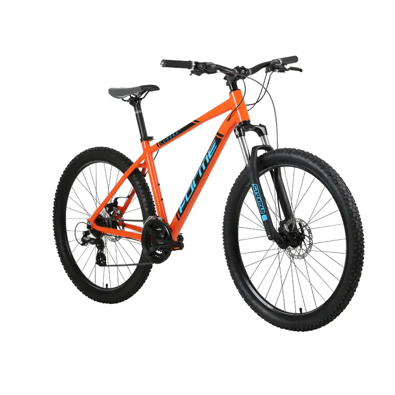 Forme Curbar 4 27.5 Hardtail Mountain Bike 2019 Orange/Blue-1
