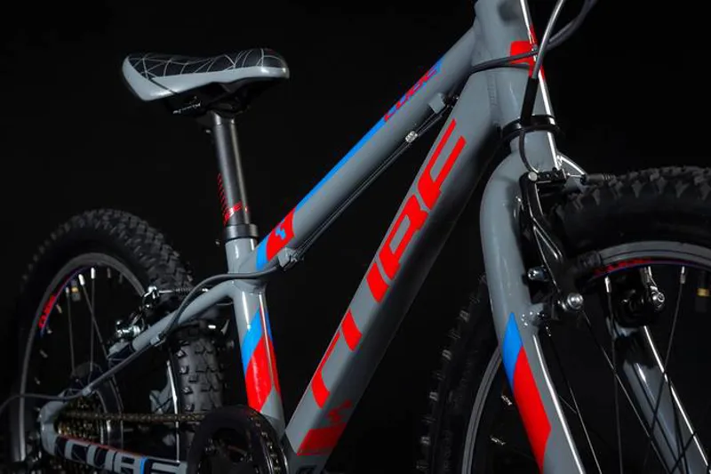 Cube Kid 200 20inch Kids Bike 2019 Action Team Grey-3