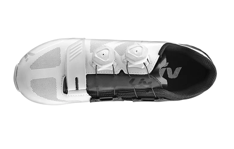 Liv Macha Carbon Womens Road Cycling Shoes White/Black-1