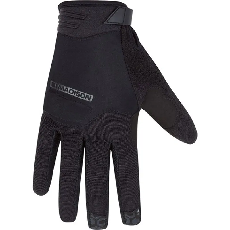 Madison Zenith Long Finger Mountain Bike Gloves Black