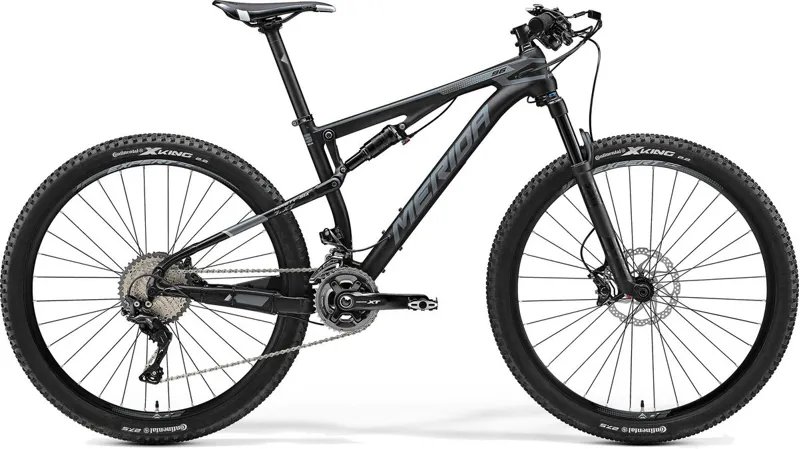 Merida Ninety-Six 7 XT Full Suspension Mountain Bike 2017 Black