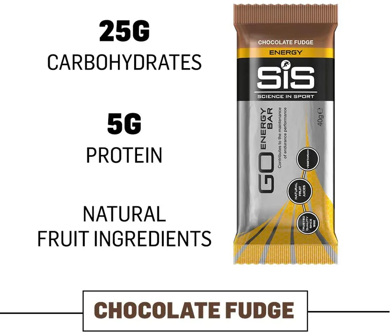 Science In Sport Go-Bar Banana Fudge Mini Bar 40g-1