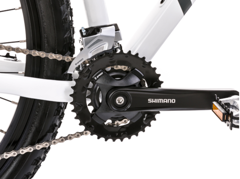 Romet Mustang M3 29er Hardtail Mountain Bike White-2