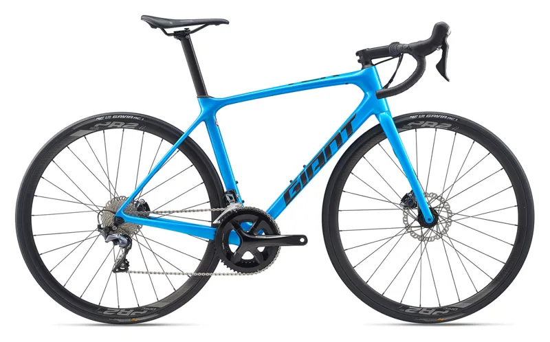 Giant TCR Advanced 1 Disc Carbon Road Bike 2020 Blue