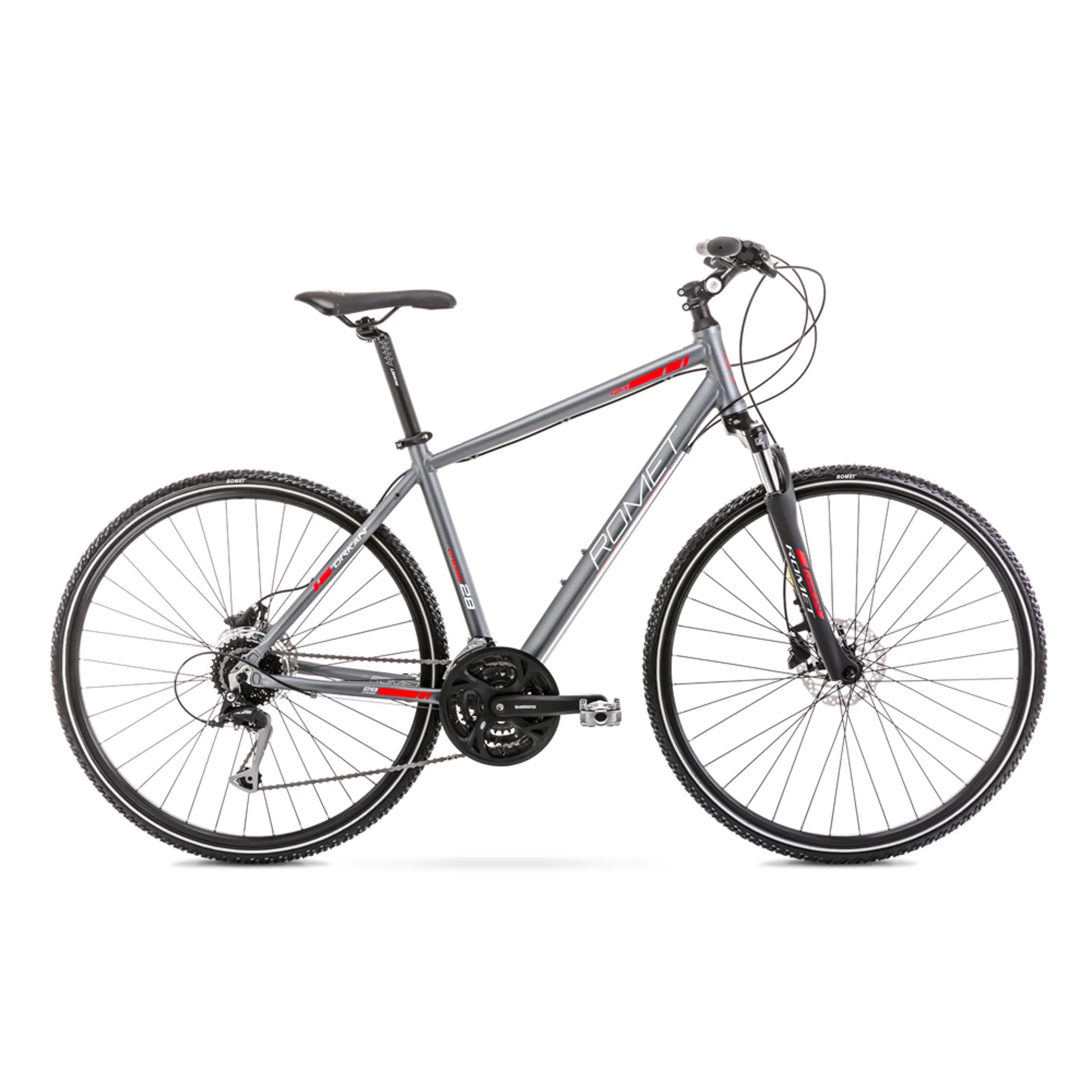 Romet Orkan Mens Hybrid Grey