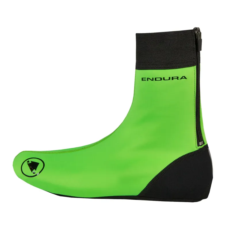 Endura Windchill Overshoe Hi Viz Green