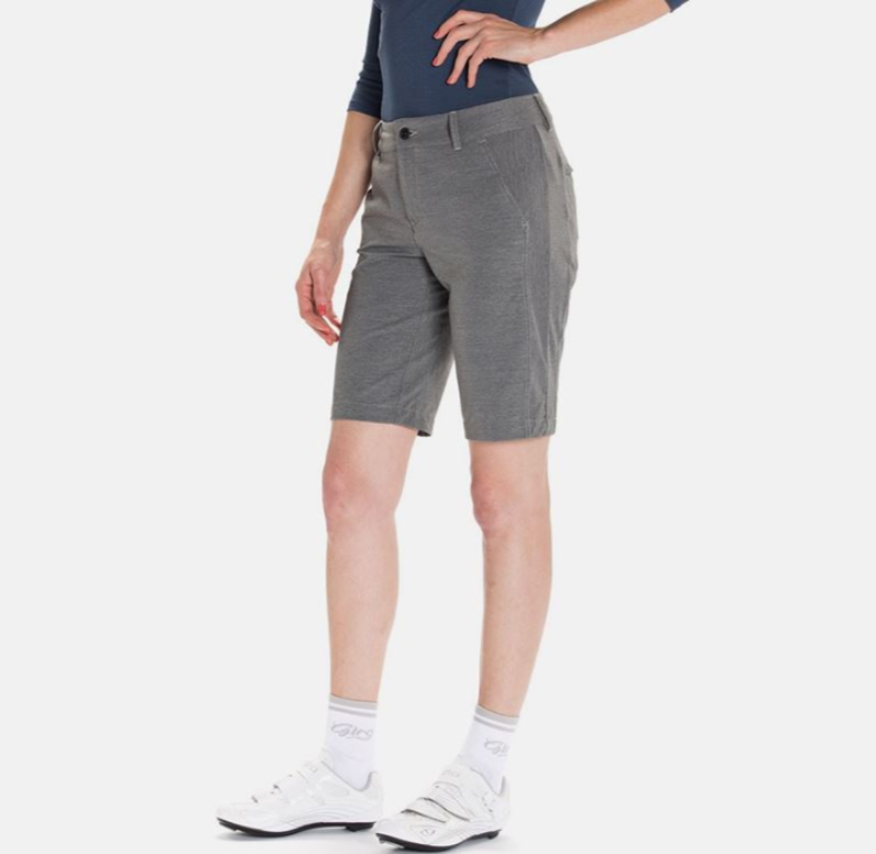 Giro Ride Classic Womens Cycling Overshorts Griffin Grey-1