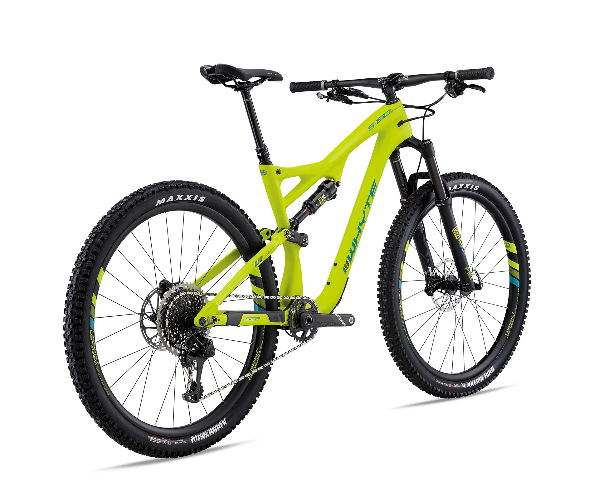 Whyte S-150 C Works Full Suspension Mountain Bike 2018 Yellow