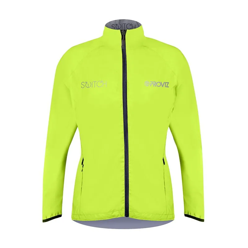 Proviz Switch Womens Cycling Jacket Reflective/Yellow-2