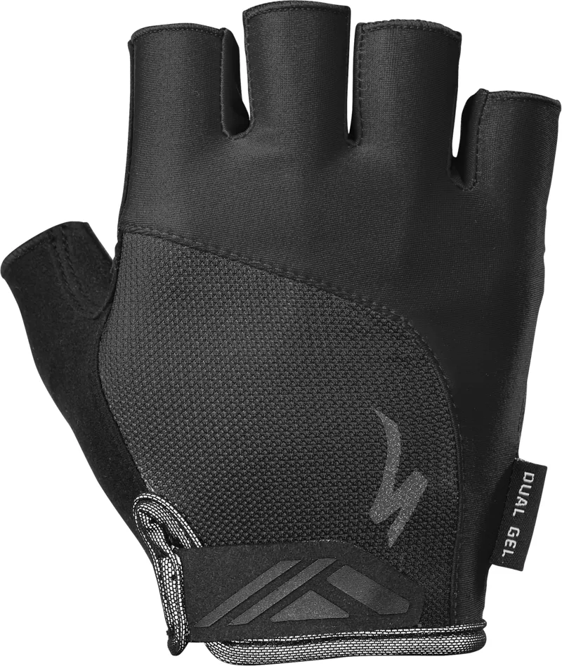 Specialized Body Geometry Dual-Gel Short Finger Gloves Black