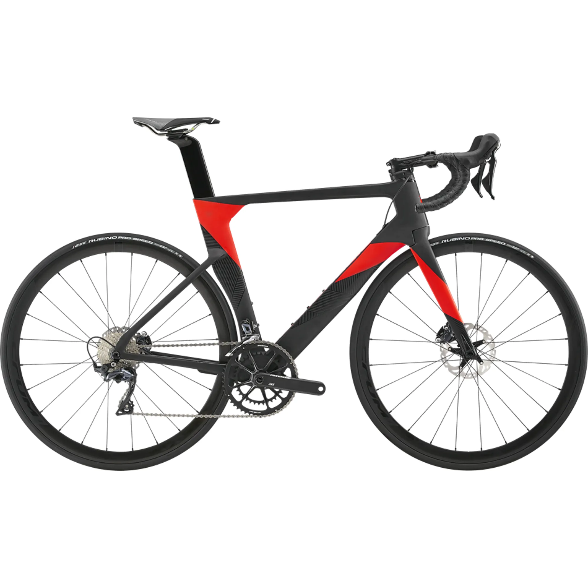 Cannondale SystemSix Carbon Ultegra Road Bike 2019 Black Red